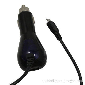 Car Chargers, USB or DC Connector, 12-24V DC, 5V/2.1ANew